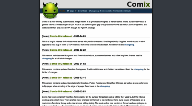 comix.sourceforge.net