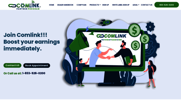 comlinkpartnerprogram.com