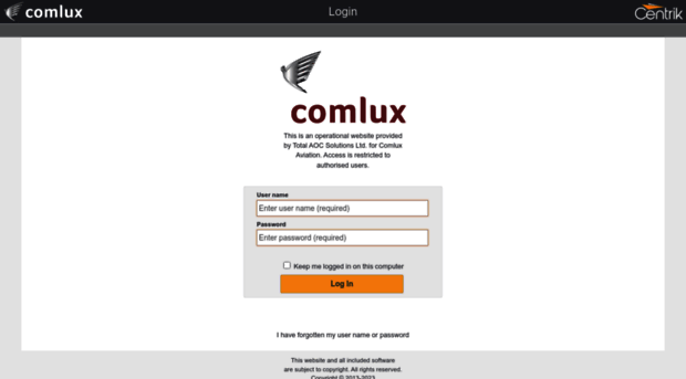 comlux.centrik.net