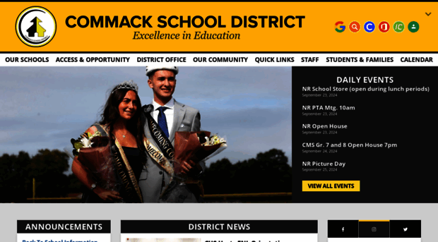 commackschools.org