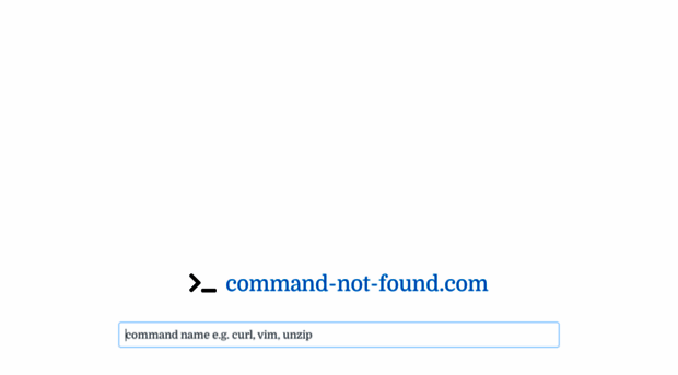 command-not-found.com