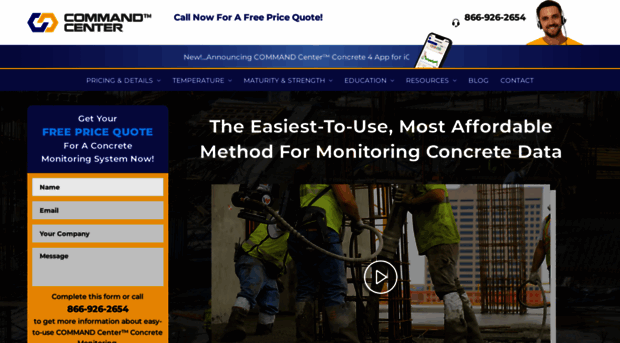 commandcenterconcrete.com