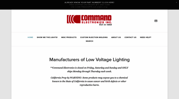 commandelectronics.com