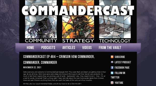 commandercast.com