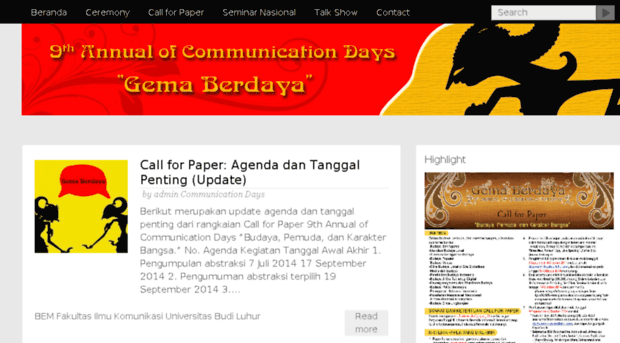 commdaysbudiluhur.com