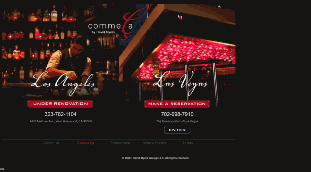 commecarestaurant.com