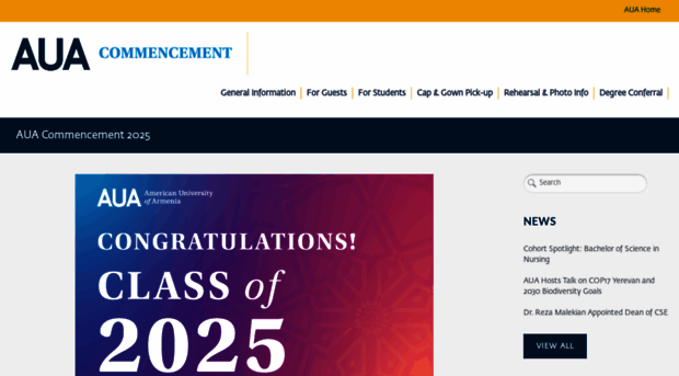 commencement.aua.am