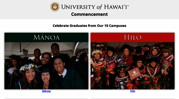 commencement.hawaii.edu