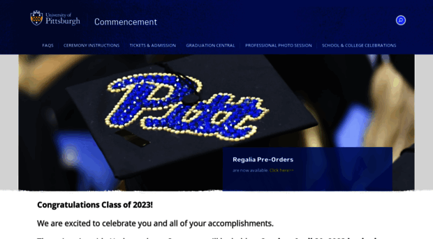 commencement.pitt.edu