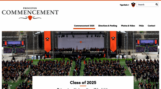 commencement.princeton.edu