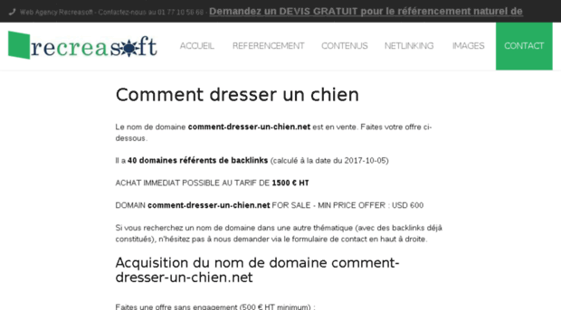 comment-dresser-un-chien.net