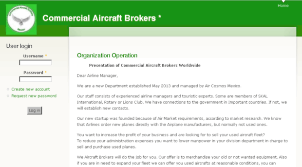 commercialaircraftbrokers.com