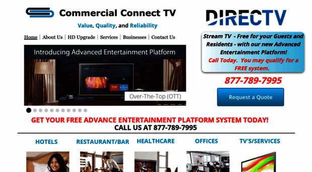 commercialconnecttelevision.com