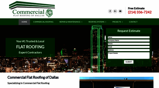 commercialflatroofingofdallas.com