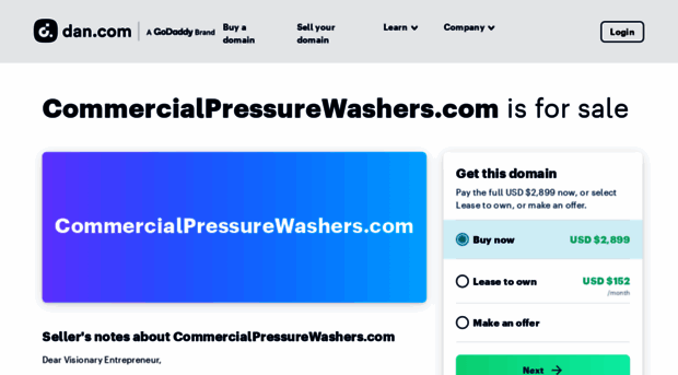 commercialpressurewashers.com