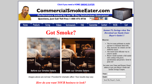 commercialsmokeeater.com