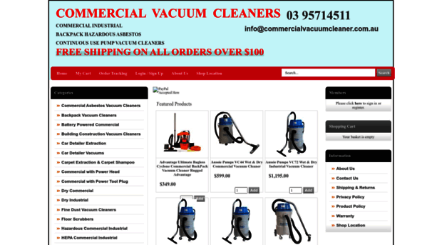 commercialvacuumcleaner.com.au