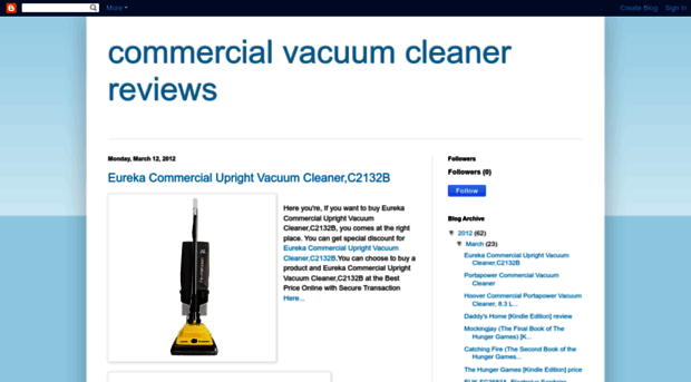 commercialvacuumcleanerreviews.blogspot.com