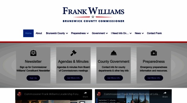 commissionerfrankwilliams.com