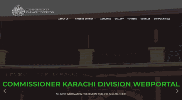 commissionerkarachi.gos.pk