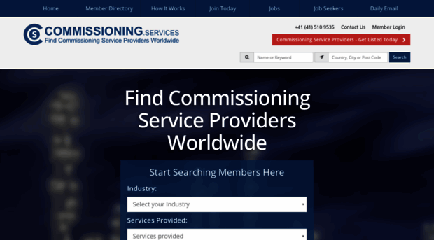 commissioning.services