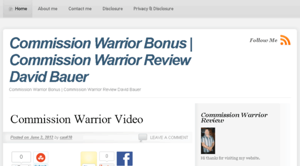 commissionwarrior.net