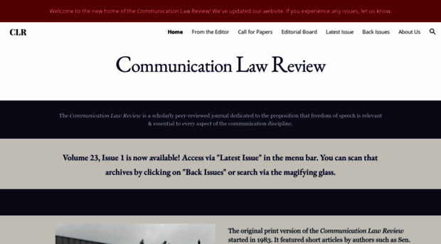 commlawreview.org