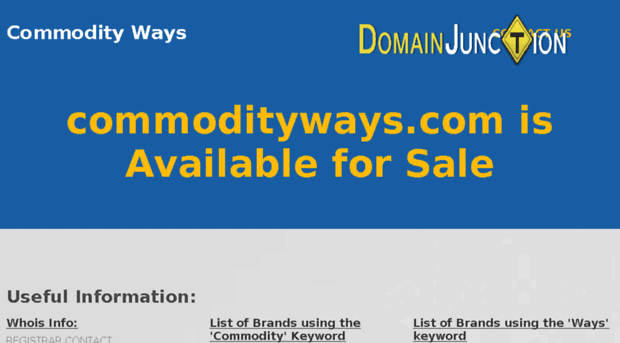 commodityways.com