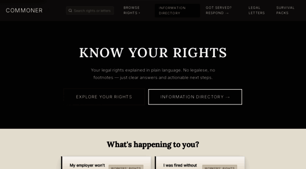 commoner-law.com