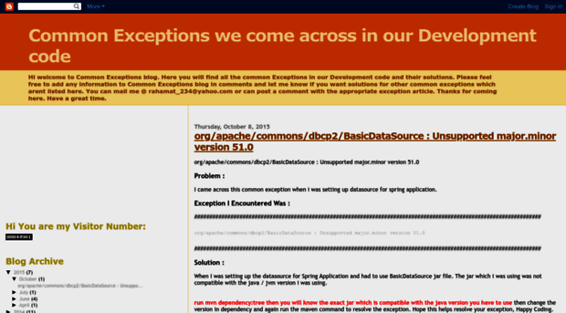 commonexceptions.blogspot.com