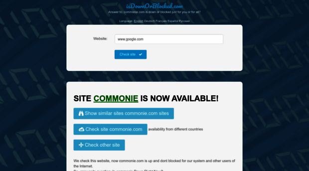 commonie.com.isdownorblocked.com