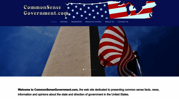 commonsensegovernment.com