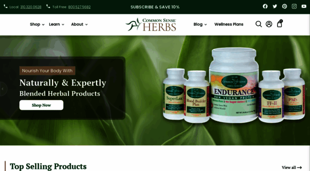 commonsenseherbs.com