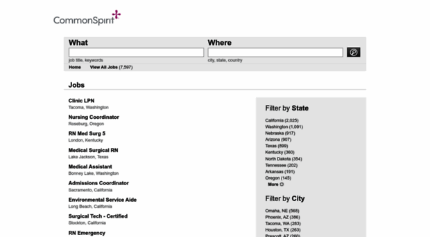 commonspirit.dejobs.org