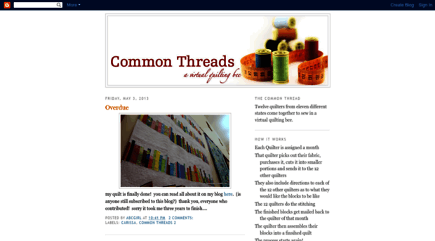 commonthreadsquiltbee.blogspot.com.au