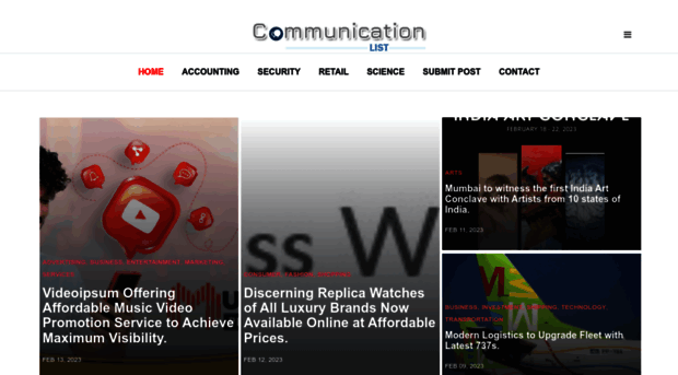 communicationlist.com