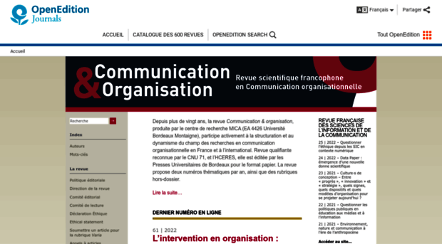 communicationorganisation.revues.org