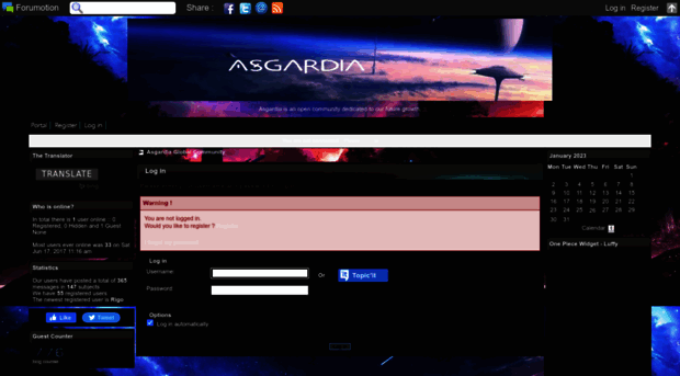 community-asgardia.forumotion.com