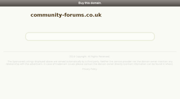 community-forums.co.uk