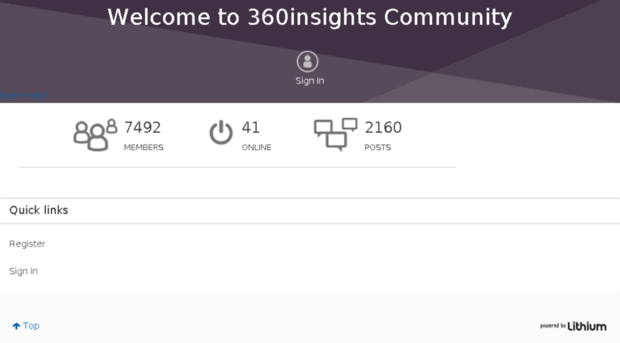 community.360insights.com