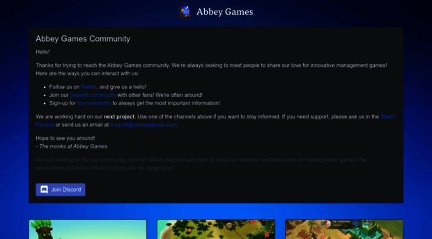 community.abbeygames.com