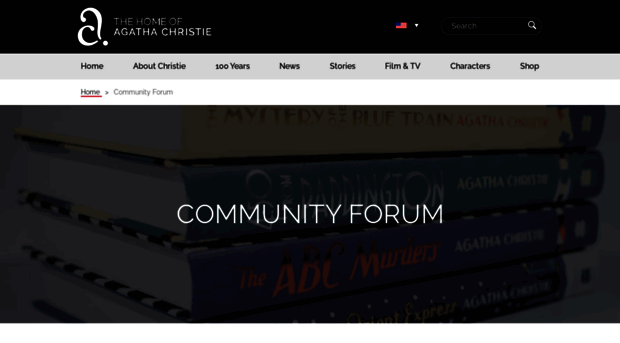 community.agathachristie.com