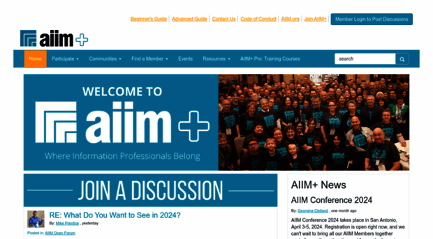 community.aiim.org