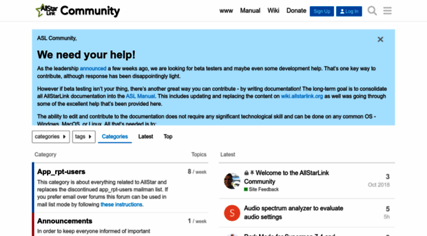community.allstarlink.org