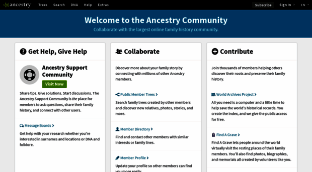 community.ancestry.ca