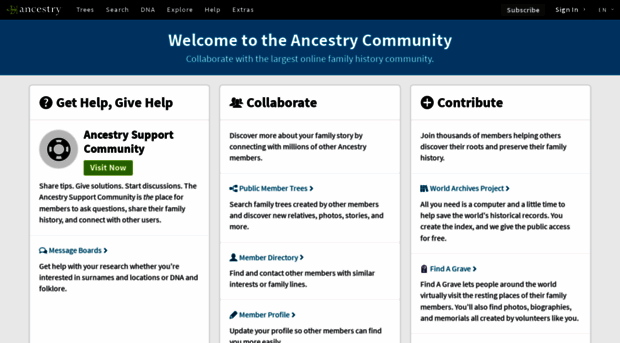 community.ancestry.com