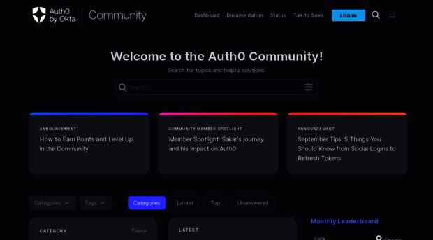 community.auth0.com