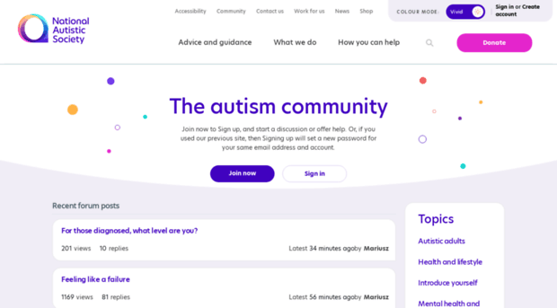 community.autism.org.uk