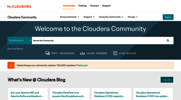 community.cloudera.com