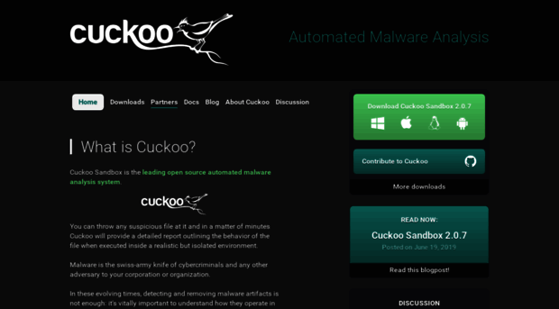 community.cuckoosandbox.org